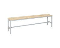 Banc à lattes bois - L 160 cm