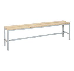 Banc à lattes bois - L 160 cm