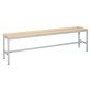 Banc à lattes bois - L. 160 cm