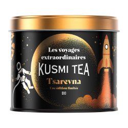 Thé noir Tsarevna Bio Kusmi tea - Boite métal 120 g