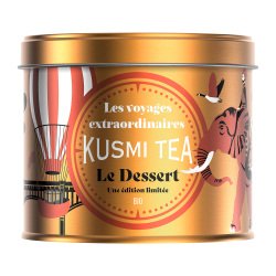 Thé vert Le Dessert Bio Kusmi Tea - Boite métal 90 g