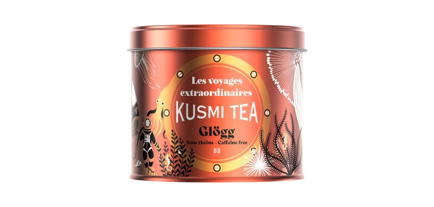 Infusion Glögg Bio Kusmi Tea - Boîte métal 125 g