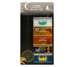 Coffret Lorem Ipsum Bio Kusmi tea, assortiment de 5 boîtes de thé et infusion + pince à thé