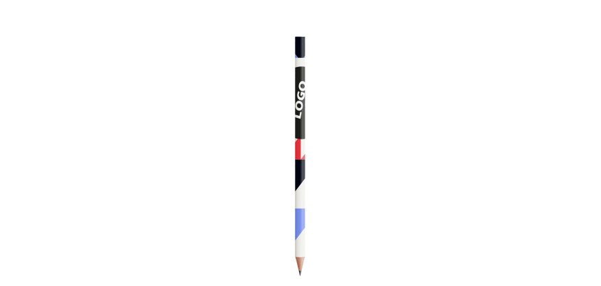 Crayon à papier Bic Ecolutions HB publicitaire - naturel - marquage multicolore