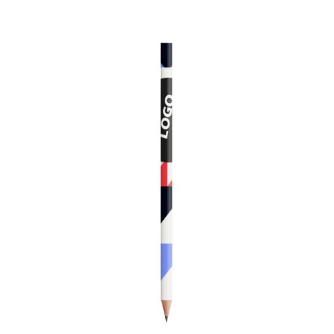 Crayon à papier Bic Ecolutions HB publicitaire - naturel - marquage multicolore