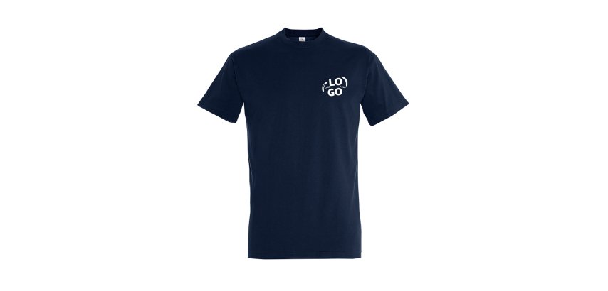 T-shirt mixte manches courtes publicitaires Sol’s - 190 g/m² - marquage multicolore