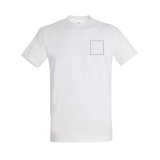 T-shirt mixte manches courtes publicitaires Sol’s - 190 g/m² - marquage multicolore