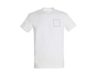 T-shirt unisex met korte mouwen Sol's personaliseerbaar - 190 g/m² - meerkleurige bedrukking