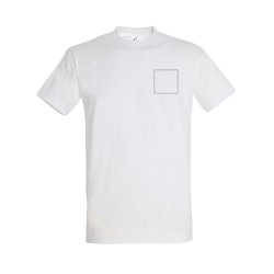 T-shirt mixte manches courtes publicitaires Sol’s - 190 g/m² - marquage multicolore