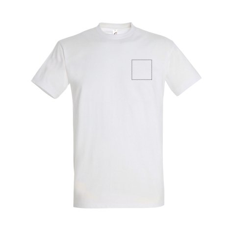 T-shirt mixte manches courtes publicitaires Sol’s - 190 g/m² - marquage multicolore