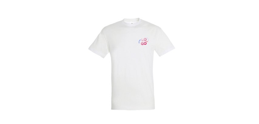 T-shirt unisexe Werbet-shirt Sol's mit kurzen Ärmeln - 150 g/m² - Mehrfarbdruck