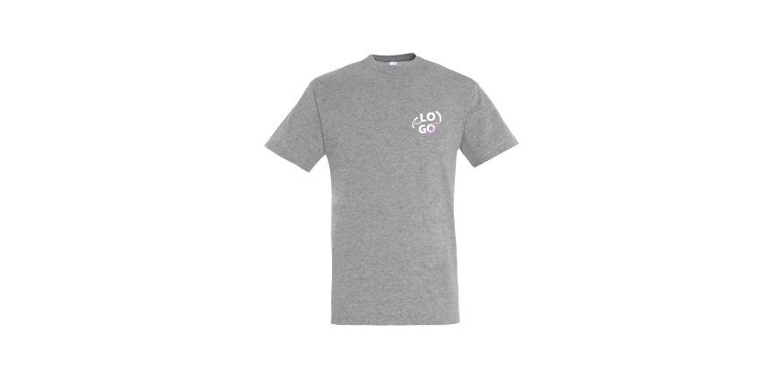 Unisex short-sleeve promotional T-shirt Sol's - 150 g/m² - multicolor printing