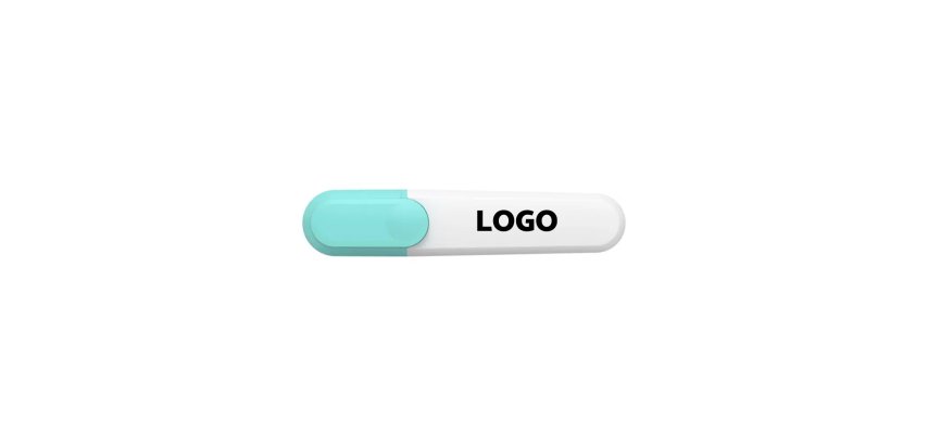 <mark>Recycled advertising highlighter - 1-color marking</mark>