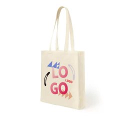 Promotional cotton tote bag 180 g/m² - 16 L - multicolor printing
