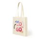 Sac en coton publicitaire Tote Bag 180 g/m² - 16 L - marquage multicolore