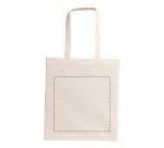 Sac en coton publicitaire Tote Bag 140 g/m² - 10 L - marquage 1 couleur ou multicolore