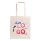 Sac en coton publicitaire Tote Bag 140 g/m² - 10 L - marquage multicolore
