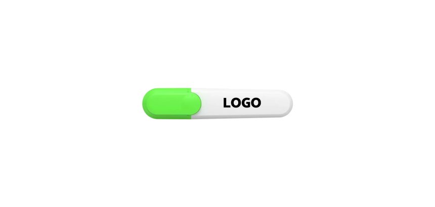 <mark>Recycled advertising highlighter - 1-color marking</mark>