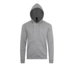 Zippered long-sleeve promotional vest 260 g/m² Sol's - embroidery branding