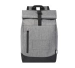 Sac à dos enroulable publicitaire pour ordinateur 15,6" - marquage 1 couleur