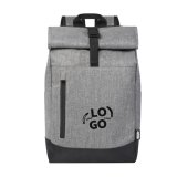 Sac à dos enroulable publicitaire pour ordinateur 15,6" - marquage 1 couleur