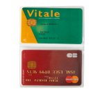 Porte-cartes double publicitaire - marquage 1 couleur