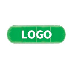 Täglicher Werbe-Pillendosierer - Ein-Farben-Beschriftung