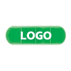 Pilulier journalier publicitaire - marquage 1 couleur