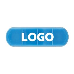 Pilulier journalier publicitaire - marquage 1 couleur