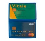 Porte-cartes double publicitaire - marquage 1 couleur