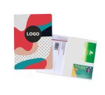 Prescription holder with advertising - multicolor marking