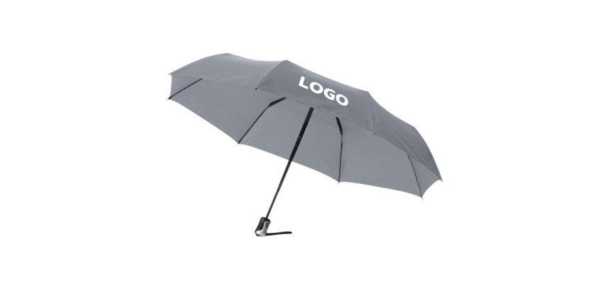 Folding promotional umbrella Ø 98 cm - 1-color imprint