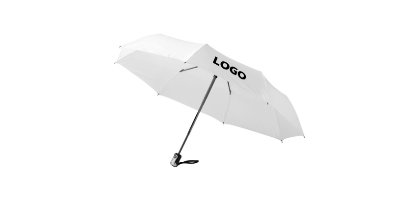 Parapluie pliable publicitaire Ø 98 cm - marquage 1 couleur