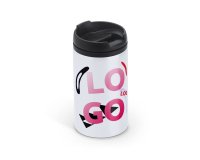 Thermal advertising stainless steel mug 30 cl - multicolor marking