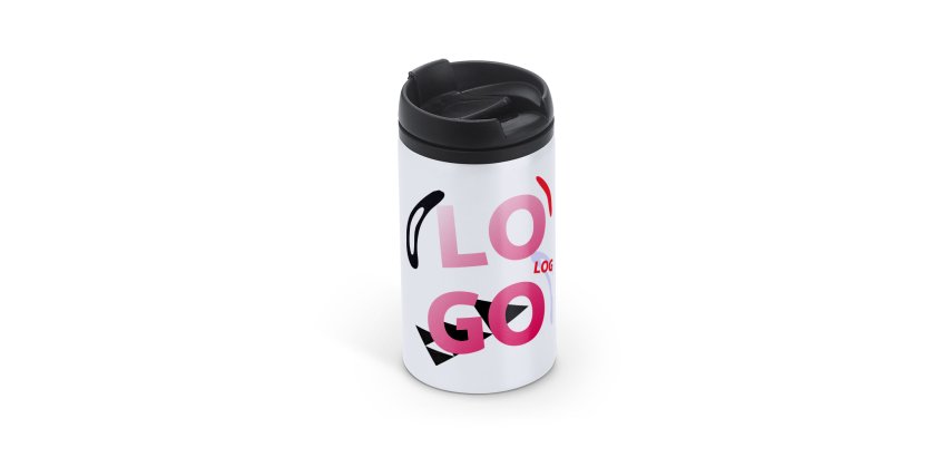 Promotional stainless steel insulated mug 30 cl - multicolor marking