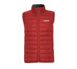 Daunenweste ohne Ärmel von Sol's - besticktes Branding