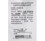 Gobelet carton operculé prédosé Cappuccino café18 cl