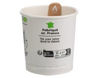 Gobelet carton operculé prédosé Cappuccino café18 cl