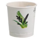 Gobelet carton operculé prédosé Cappuccino café18 cl