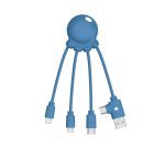 Universele oplaadkabel  3-in-1 promotieartikel - 1-kleurige bedrukking