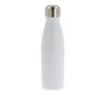 Bouteille isotherme publicitaire en inox - contenance 0,5 L - marquage multicolore