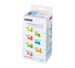 Bouchons d'oreilles jetables uvex x-fit pour distributeur - Boîte de recharge de 300