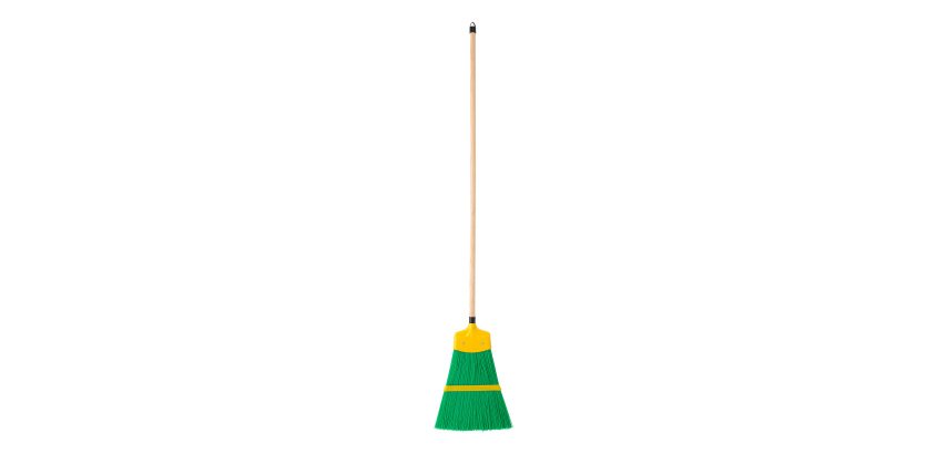 Besen Leborgne aus Polymer, Holzgriff