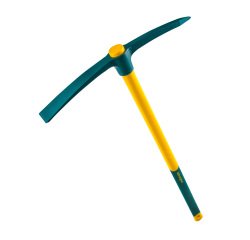 Pioche terrassier Leborgne, douille ronde 2 kg, manche Novagrip 90 cm