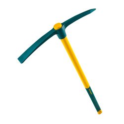 Pioche terrassier Leborgne, douille ronde 2 kg, manche Novagrip 90 cm