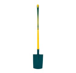 Spade met rand Leborgne 28 cm, Novamax handvat van glasvezel