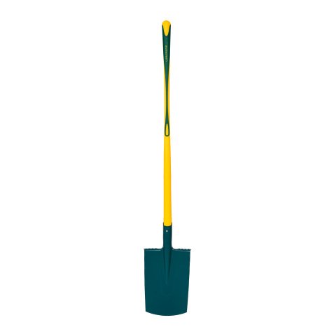 Bêche à rebord Leborgne 28 cm, manche Novamax en fibres de verre