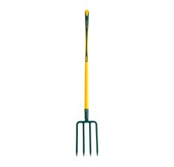 Spitvork met 4 tanden van Leborgne, 30 cm, handvat Novagrip met pommel 100 cm