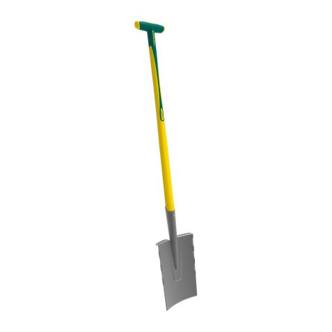 Louchet Senlis Duopro Leborgne 28 cm, manche Novagrip béquille 90 cm