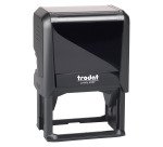 Tampon texte personnalisable Printy 4927 4.0 Trodat monochrome 9 lignes
